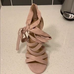 Pink torrid heels size 8.5W